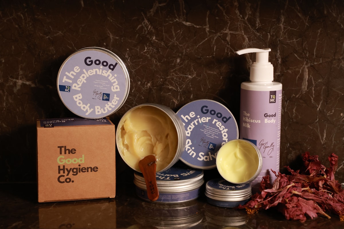 Calming soothing cream for irritated skin